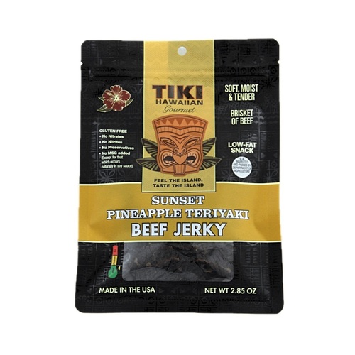 Tiki Hawaii Jerky &bull; Pineapple Teriyaki Beef
