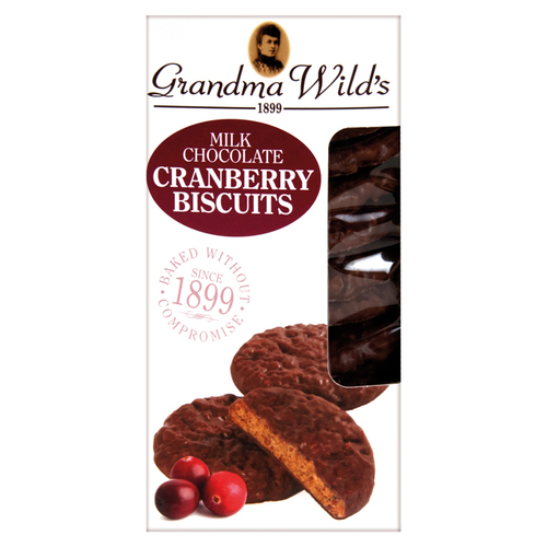 Zoom to enlarge the Grandma Wilds Milk Chocolate Cranberry Biscuits