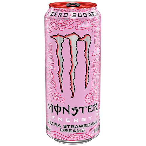 Monster Energy Drink &bull; Ultra Strawberry Dream