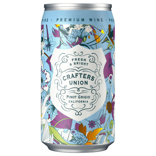 Zoom to enlarge the Crafters Union Pinot Grigio Can