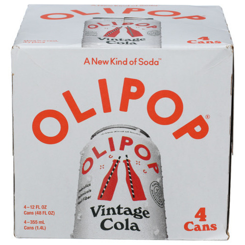 Olipop Vintage Cola Prebiotic Soda