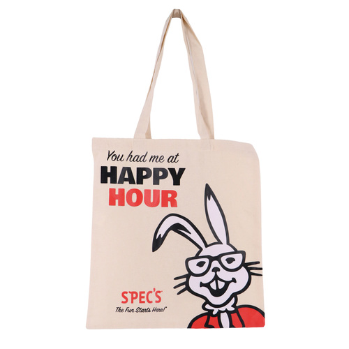 Zoom to enlarge the Spec’s Had Me At Happy Hour Tote Bag