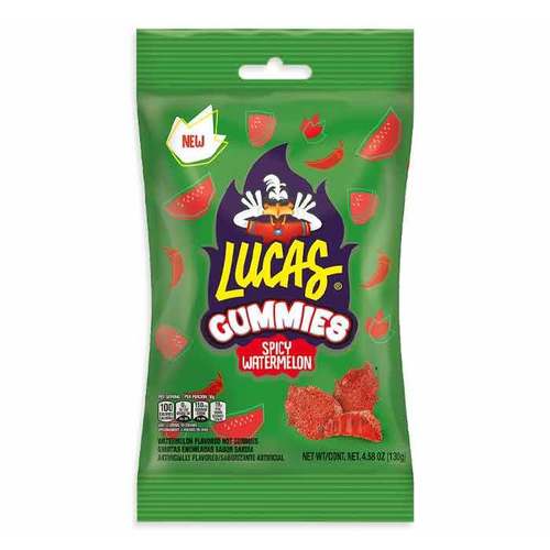 Zoom to enlarge the Lucas Spicy Gummies &bull; Watermelon