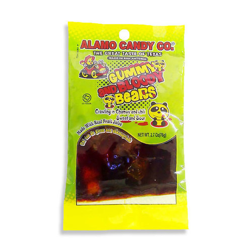 Alamo Candy Gummy Bears &bull; Chamoy & Chili Sauce