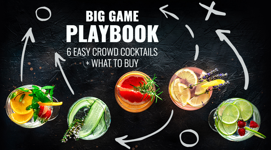 big game cocktails mocktails