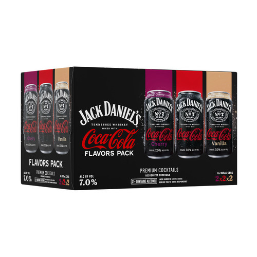 Jack Daniels Cocktails &bull; Jack & Coke Variety Pack
