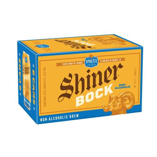 Shiner Bock Non-alcoholic &bull; 6pk Can