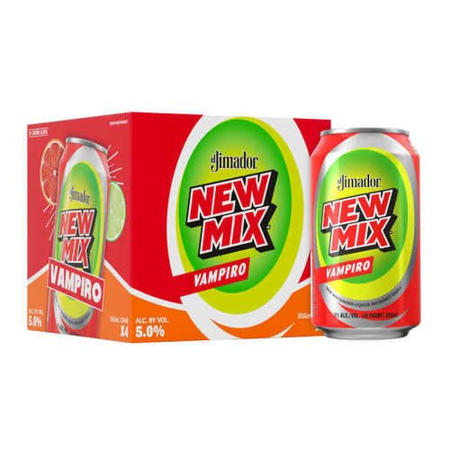 El Jimador New Mix Cocktails &bull; Vampiro 4pk-12oz