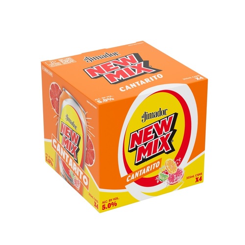 El Jimador New Mix Cocktails &bull; Cantarito 4pk-12oz