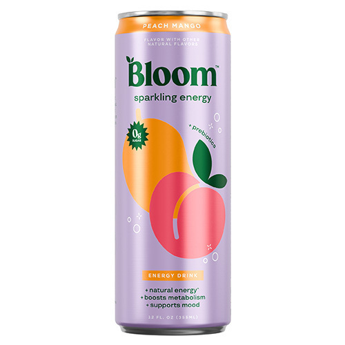Zoom to enlarge the Bloom Peach Mango Sparkling Energy Drink