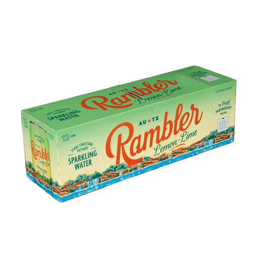 Rambler Sparkling Water &bull; Lemon Lime 12 oz 12pack