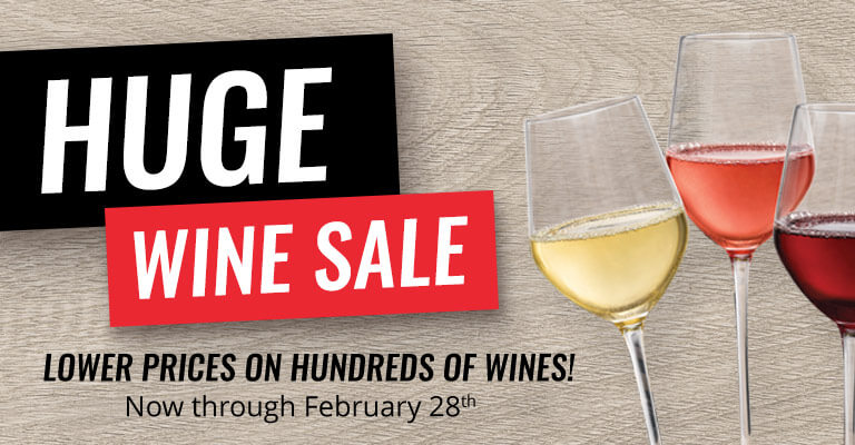 Huge Wine Sale