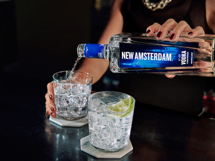 New Amsterdam Vodka Bottle Signing Event