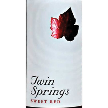 Zoom to enlarge the Fall Creek Vineyards Twin Springs Sweet Red Rare Red Blend