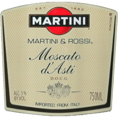 Zoom to enlarge the Martini & Rossi Moscato