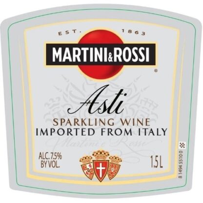 Zoom to enlarge the Martini & Rossi Asti Spumanti 4pk