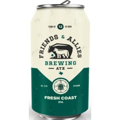 Zoom to enlarge the Friends and Allies Fresh Coast IPA • Cans