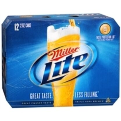 Zoom to enlarge the Miller Lite • 12pk Cans