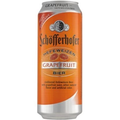 Zoom to enlarge the Schofferhofer Grapefruit Hefe Radler • 12pk Can