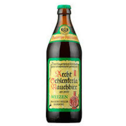 Zoom to enlarge the Aecht Schlenkerla Weizen Rauchbier • 16.9oz Bottle