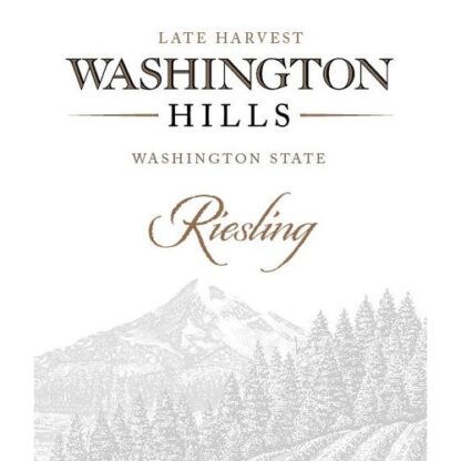 Zoom to enlarge the Washington Hills Late Harvest Riesling