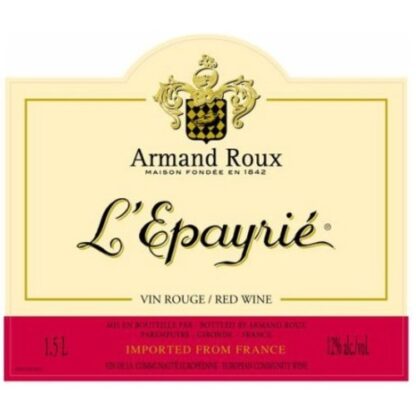 Zoom to enlarge the Domaine Roux L’epayrie Rare Red Blend