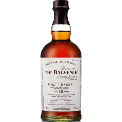 Zoom to enlarge the Balvenie Malt Scotch • 15yr Sherry Cask  6 / Case
