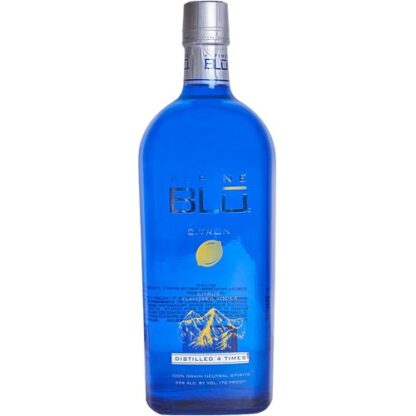 Zoom to enlarge the Alpine Blu Vodka • Citron