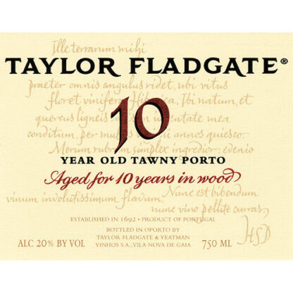 Zoom to enlarge the Taylor (Fladgate) 10 Year Old Tawny Red Port