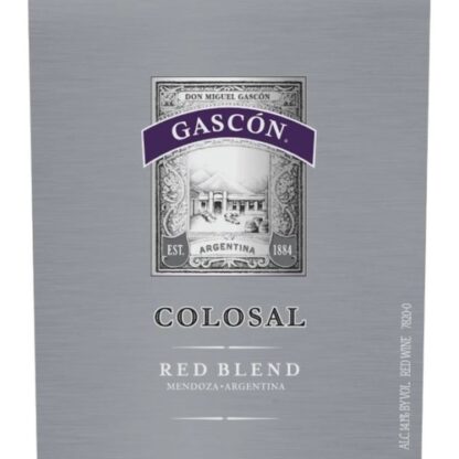 Zoom to enlarge the Gascon Colosal Red Blend