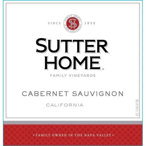 Zoom to enlarge the Sutter Home Winery Cabernet Sauvignon