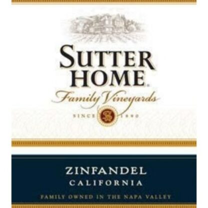 Zoom to enlarge the Sutter Home Zinfandel