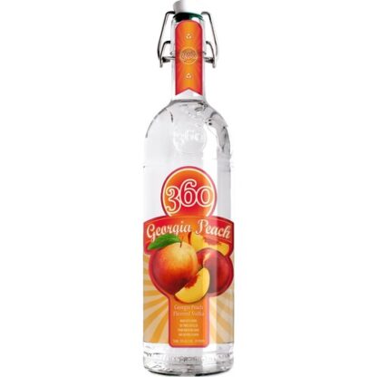 Zoom to enlarge the 360 Georgia Peach Vodka