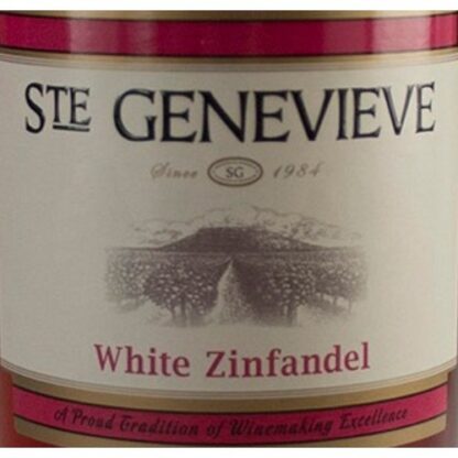 Zoom to enlarge the Ste Genevieve White Zinfandel