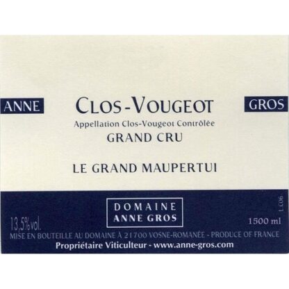 Zoom to enlarge the Anne Gros Clos Vougeot