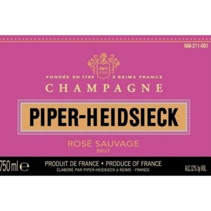 Zoom to enlarge the Piper Heidseck Rose Sauvage Champagne