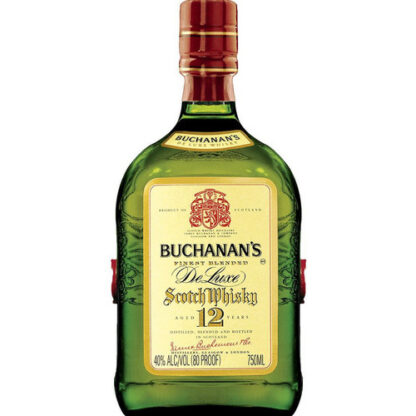 Zoom to enlarge the Buchanan’s De Luxe 12 Year Old Blended Scotch Whisky