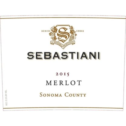 Zoom to enlarge the Sebastiani Sonoma Merlot