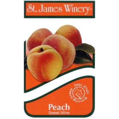 Zoom to enlarge the St.. James Winery Peach Sweet Wine White Blend