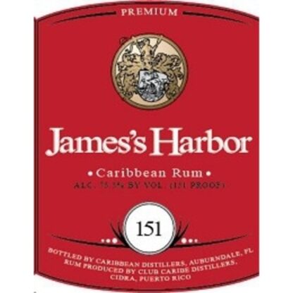 Zoom to enlarge the James Harbor Rum • 151′