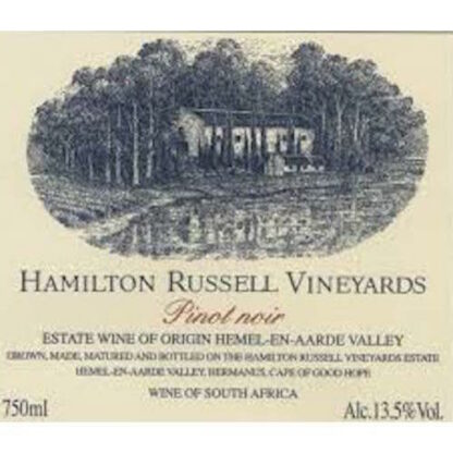 Zoom to enlarge the Hamilton Russell Pinot Noir South Africa 6 / Case