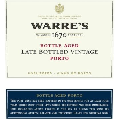 Zoom to enlarge the Warre’s Late Bottled Vintage Red Port