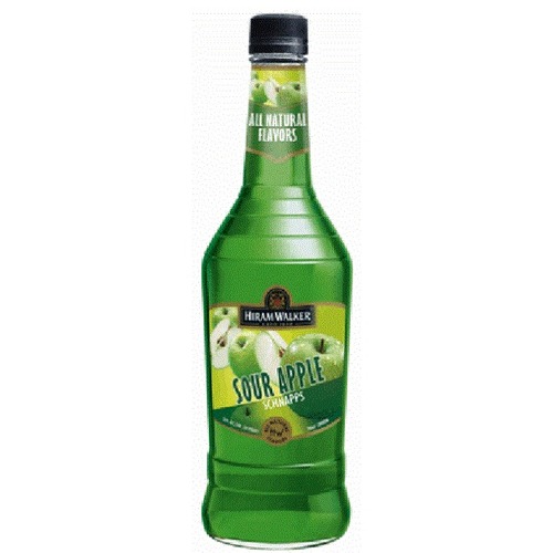 Zoom to enlarge the Hiram Walker • Sour Apple Schnapps