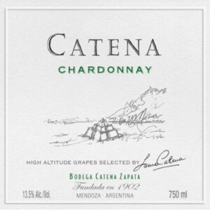Bodega Catena Zapata High Mountain Vines Chardonnay