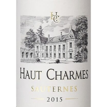 Zoom to enlarge the Haut Charmes Sauternes (Half Bottle)