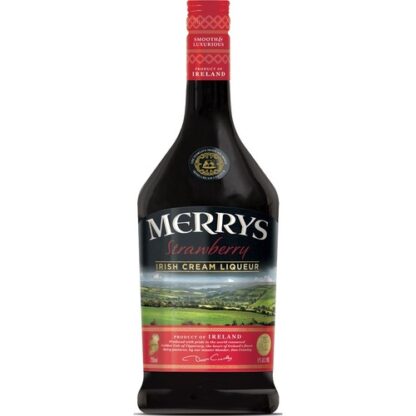 Zoom to enlarge the Merrys Strawberry Irish Cream Liqueur