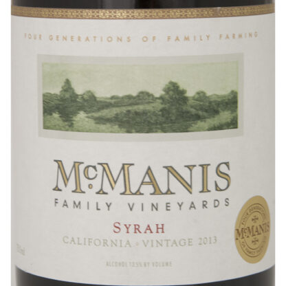 Zoom to enlarge the Mcmanis Syrah