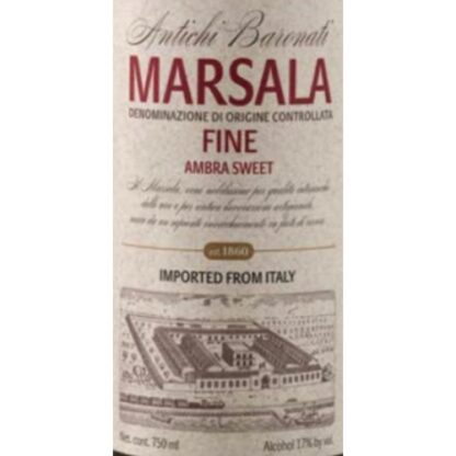 Zoom to enlarge the Antichi Baronati Fine Ambra Sweet Marsala Grillo