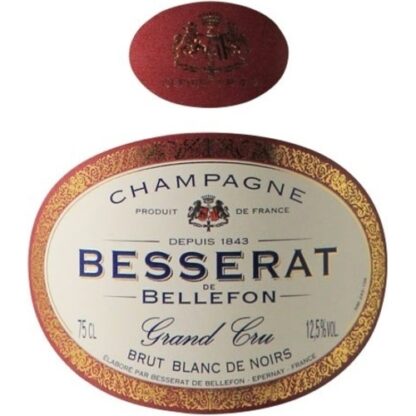 Zoom to enlarge the Besserat De Bellefon Blanc De Noir Grand Cru Champagne 6 / Case