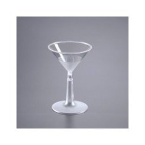 Zoom to enlarge the Emi Yoshi Martini Glass Blue Base 2 Piece
